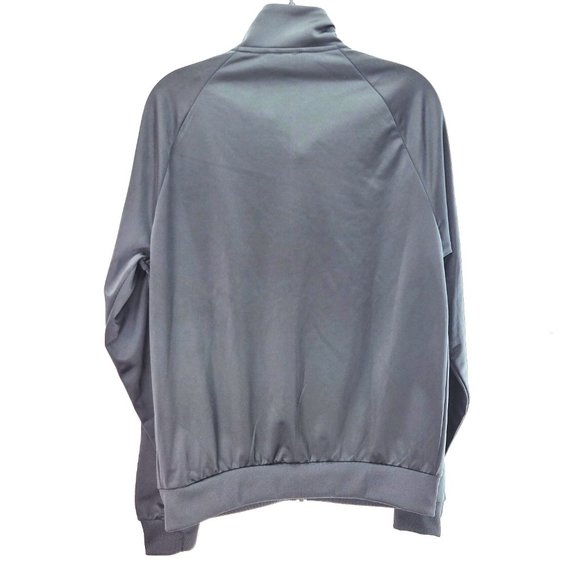 Adidas Men's Zip-Up Light Jacket Black/White - Small - Picture 2 of 6